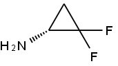 Cyclopropanamine, 2,2-difluoro-, (1R)- Structure