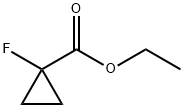 Cyclopropanecarboxylic acid, 1-fluoro-, ethyl ester 구조식 이미지