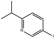 Pyridine, 5-iodo-2-(1-methylethyl)- 구조식 이미지