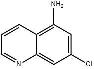 5-Amino-7-chloroquinoline 구조식 이미지