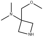 3-Azetidinamine, 3-(methoxymethyl)-N,N-dimethyl- Structure