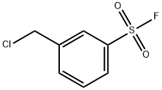 Benzenesulfonyl fluoride, 3-(chloromethyl)- Structure