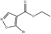 4-Isoxazolecarboxylic acid, 5-bromo-, ethyl ester Structure