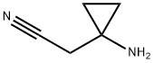 2-(1-Aminocyclopropyl)acetonitrile 구조식 이미지