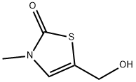 2(3H)-Thiazolone, 5-(hydroxymethyl)-3-methyl- Structure