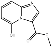 Imidazo[1,2-a]pyridine-3-carboxylic acid, 5-hydroxy-, methyl ester Structure