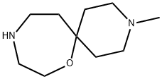 7-Oxa-3,10-diazaspiro[5.6]dodecane, 3-methyl- Structure