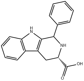 3S-1,2,3,4-tetrahydro-β-carboline-3-carboxylic acids 구조식 이미지