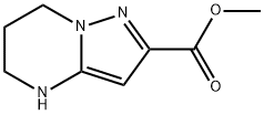 Pyrazolo[1,5-a]pyrimidine-2-carboxylic acid, 4,5,6,7-tetrahydro-, methyl ester 구조식 이미지