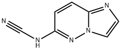 Cyanamide, N-imidazo[1,2-b]pyridazin-6-yl- Structure