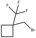 Cyclobutane, 1-(bromomethyl)-1-(trifluoromethyl)- Structure