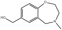 1,4-Benzoxazepine-7-methanol, 2,3,4,5-tetrahydro-4-methyl- Structure