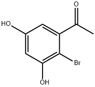 1-(2-bromo-3,5-dihydroxyphenyl)ethanone Structure