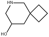 6-azaspiro[3.5]nonan-8-ol 구조식 이미지