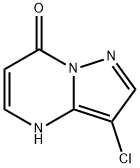 Pyrazolo[1,5-a]pyrimidin-7(4H)-one, 3-chloro- Structure