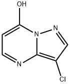 Pyrazolo[1,5-a]pyrimidin-7-ol, 3-chloro- Structure