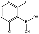 Boronic acid, B-(4-chloro-2-fluoro-3-pyridinyl)- Structure