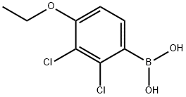 2,3-Dichloro-4-ethoxyphenylboronic acid Structure