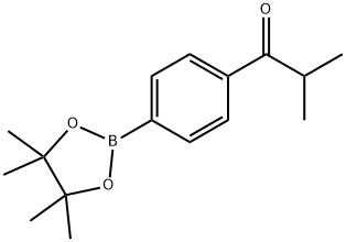 4-Isobutyrylphenylboronic acid pinacol ester Structure