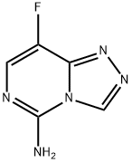 1,2,4-Triazolo[4,3-c]pyrimidin-5-amine, 8-fluoro- Structure