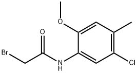 Acetamide, 2-bromo-N-(5-chloro-2-methoxy-4-methylphenyl)- Structure