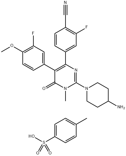 LSD1-IN-7 Methylbenzenesulfonate Structure