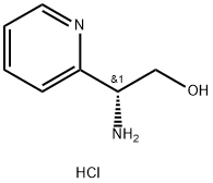 (2R)-2-AMINO-2-(2-PYRIDYL)ETHAN-1-OL 2HCL Structure