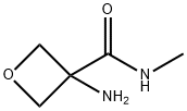 3-amino-N-methyl-oxetane-3-carboxamide 구조식 이미지