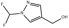 1-(difluoromethyl)-1H-pyrazol-4-yl]methanol Structure