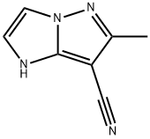 1H-Imidazo[1,2-b]pyrazole-7-carbonitrile, 6-methyl- Structure