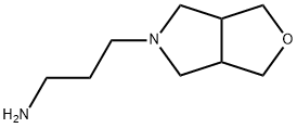 1H-Furo[3,4-c]pyrrole-5(3H)-propanamine, tetrahydro- 구조식 이미지