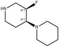 (3S,4R)-3-fluoro-1,4-bipiperidine(WXFC0196) 구조식 이미지