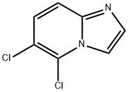 Imidazo[1,2-a]pyridine, 5,6-dichloro- Structure