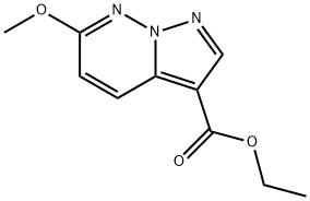 ethyl 6-methoxypyrazolo[1,5-b]pyridazine-3-carboxylate 구조식 이미지