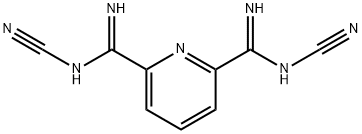 (2Z,6Z)-N′2,N′6-DICYANOPYRIDINE-2,6-BIS(CARBOXIMIDAMIDE) 구조식 이미지
