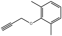 Benzene, 1,3-dimethyl-2-(2-propyn-1-yloxy)- Structure