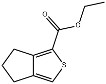 Ethyl 5,6-dihydro-4H-cyclopenta[c]thiophene-1-carboxylate Structure