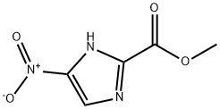 1H-Imidazole-2-carboxylic acid, 5-nitro-, methyl ester 구조식 이미지