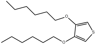 Thiophene, 3,4-bis(hexyloxy)- Structure