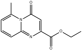 4H-Pyrido[1,2-a]pyrimidine-2-carboxylic acid, 6-methyl-4-oxo-, ethyl ester Structure