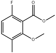 Methyl 6-fluoro-2-methoxy-3-methylbenzoate 구조식 이미지