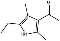 1-(5-ethyl-2,4-dimethyl-1H-pyrrol-3-yl)ethanone 구조식 이미지