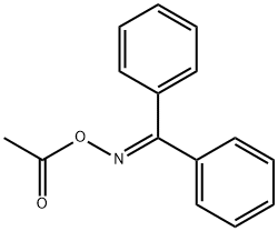 Methanone, diphenyl-, O-acetyloxime 구조식 이미지