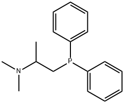 2-Propanamine, 1-(diphenylphosphino)-N,N-dimethyl- Structure