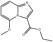 Imidazo[1,2-a]pyridine-3-carboxylic acid, 5-methoxy-, ethyl ester Structure