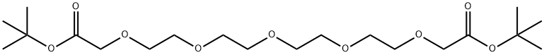 Peg5-(ch2co2t-butyl)2 구조식 이미지