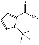 2-Trifluoromethyl-2H-pyrazole-3-carboxylic acid amide Structure