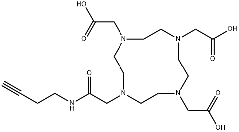 Butyne-DOTA Structure