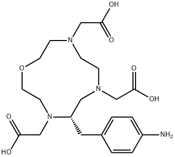 p-NH-Bn-oxo-DO3A Structure