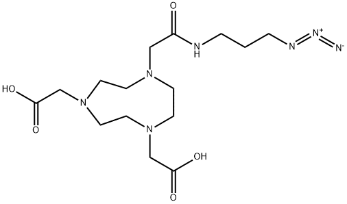 NO2A-Azide Structure